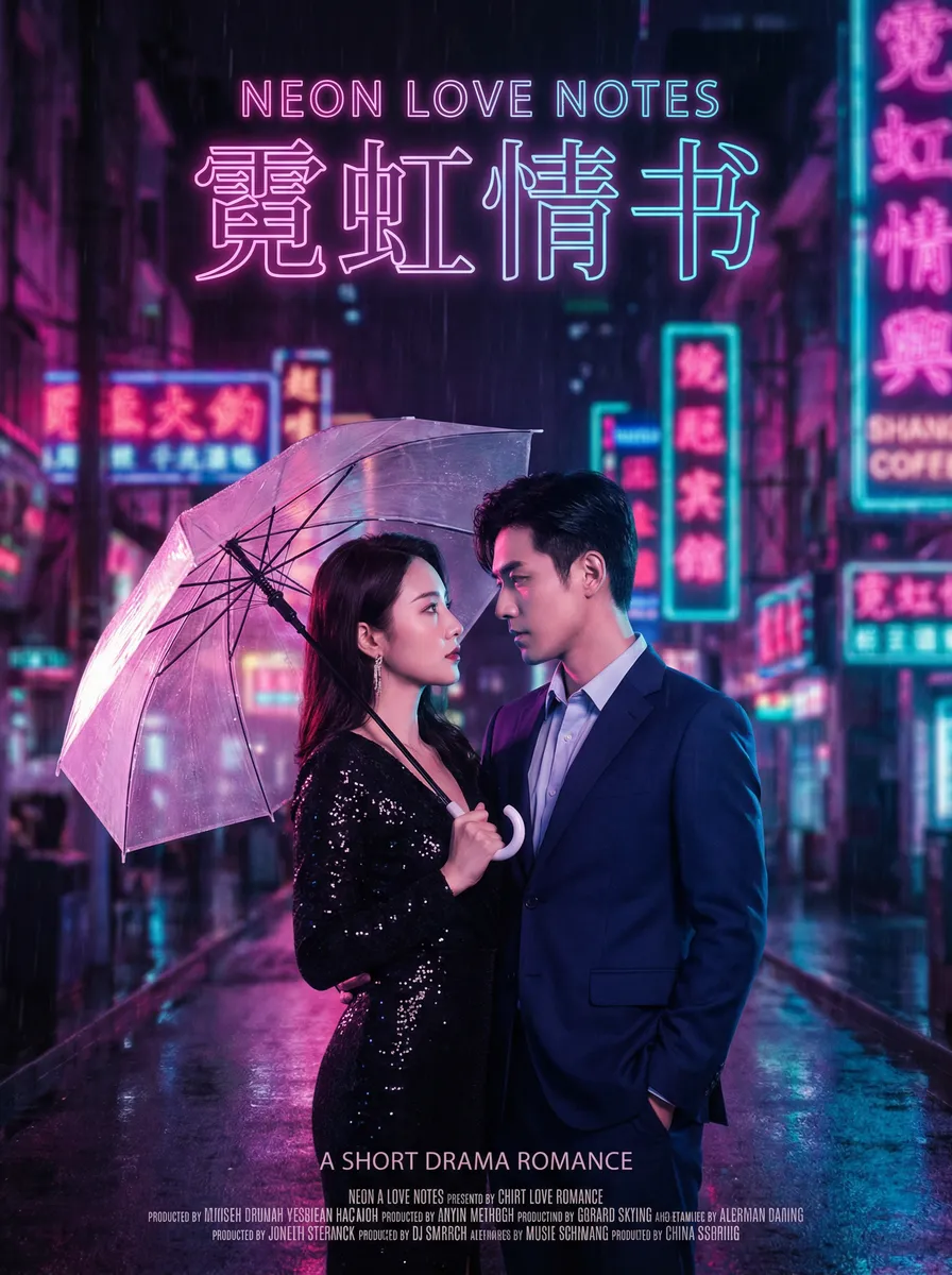 美国唐人社导航 热播都市爱情短剧 - 霓虹情书海报